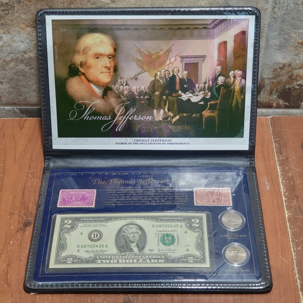 Thomas Jefferson Coin & Chronicles Set United States Commemorative Gallery Coin